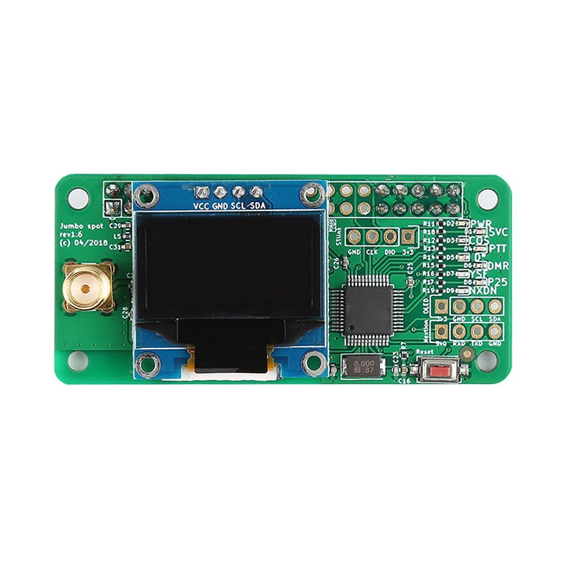 Комплект модуль точки доступа части UHF VHF MMDVM OLED для DMR P25 D-STAR C4FM для Raspberry pi системы Fushion 10 мВт