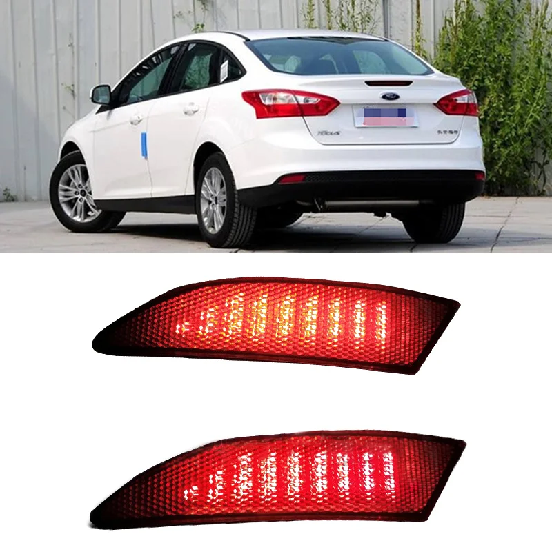 COOYIDOM 1 пара для Ford Focus 3 2012 задний светильник автомобильный Стайлинг бампер