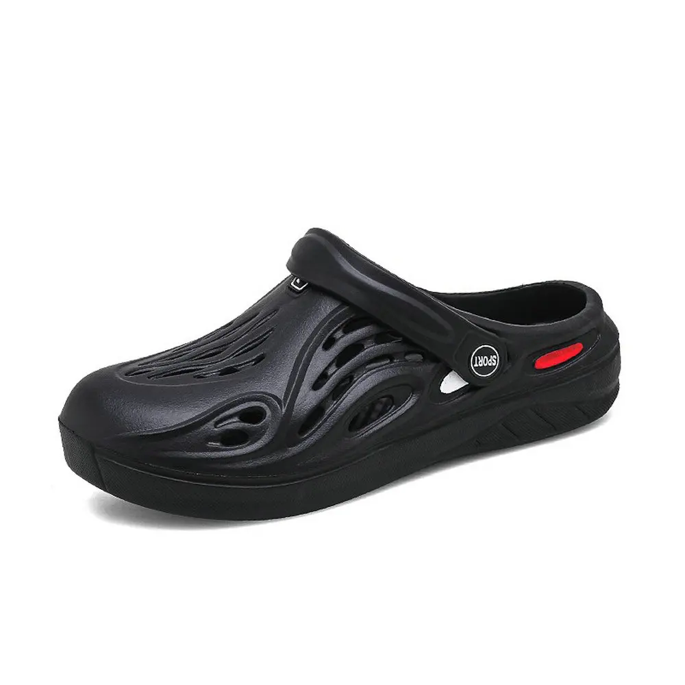 Newbeads Men's and Women's Crocks Sandals Couple Summer Hole Shoes Beach Flat Slippers Garden Shoes Casual Outdoor Shoes
