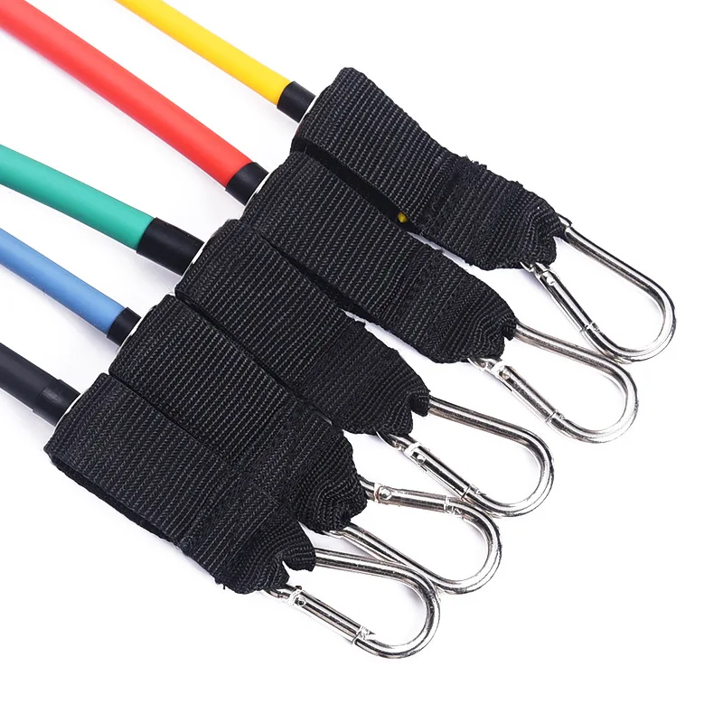 Chest Expander 7 Article Deconstructable Latex Pull Rope Fitness Equipment Household Portable Fitness Suit