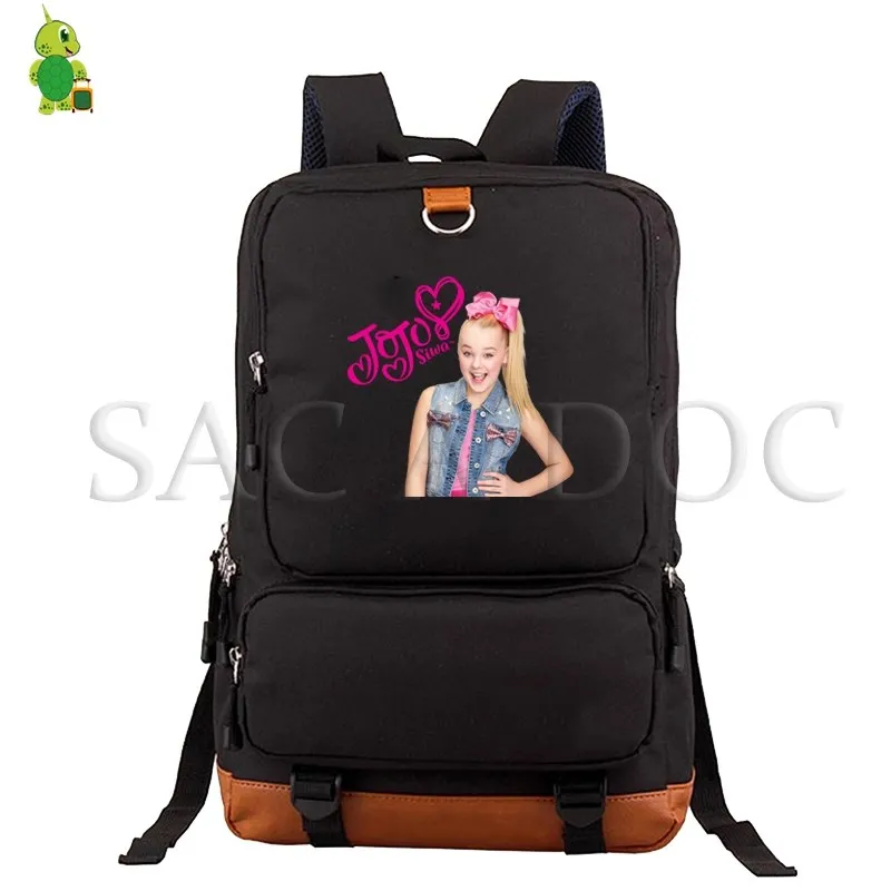4 JoJo Siwa рюкзаки поп-звезда напечатанный Рюкзак Школьная Сумка для подростков большой емкости рюкзак для ноутбука женские мужские повседневные дорожные сумки - Цвет: 4