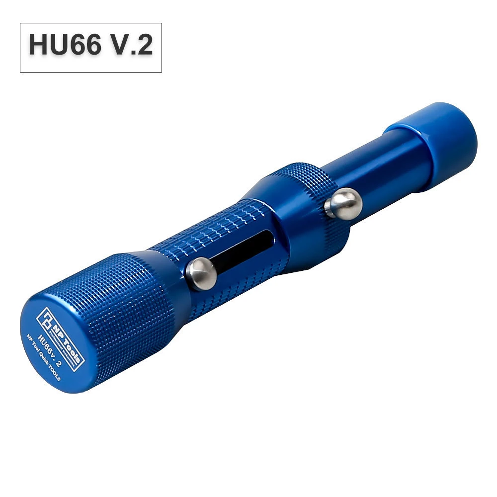 NP Tools 2 In 1 HU66 V.2 Car Quick Open Tool Auto Door Decoder Open Reading Fast Repair Tools Hight Quality Car Quick Tool