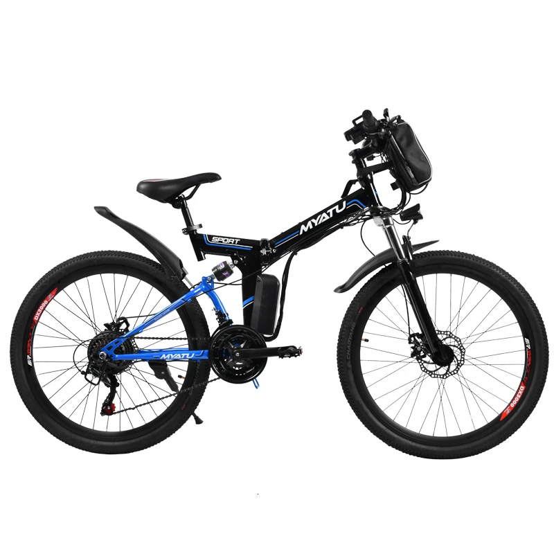 MYATU36v 350w Cheap Fat Tire Electric Bike Mountain Ebike Fat Bike Qicycle Electric Bike Ebike Eurobike