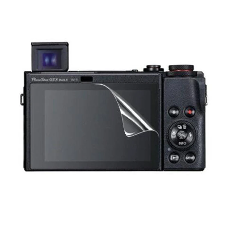 Защитная пленка для камеры Canon PowerShot G5X Mark II 2/G5 X Mark2 MK2 G5XII 3 x Clear PET