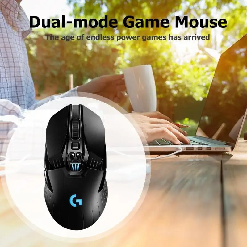 Logitech G903 LIGHTSPEED USB Беспроводная Регулируемая игровая мышь 16000 dpi HERO 16K сенсор двойной режим 11 кнопок оптические мыши Newst