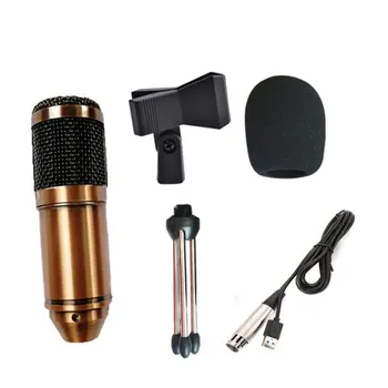 

Bm-800USB Computer Wired Microphone Cardioid Condenser Microphone Computer Meeting Only Home Use For Recording