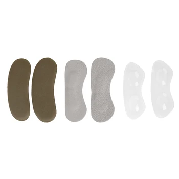 

3 Pairs Comfort Heel Grips Pads Shoe Inserts Cushions Protectors 3 Colors