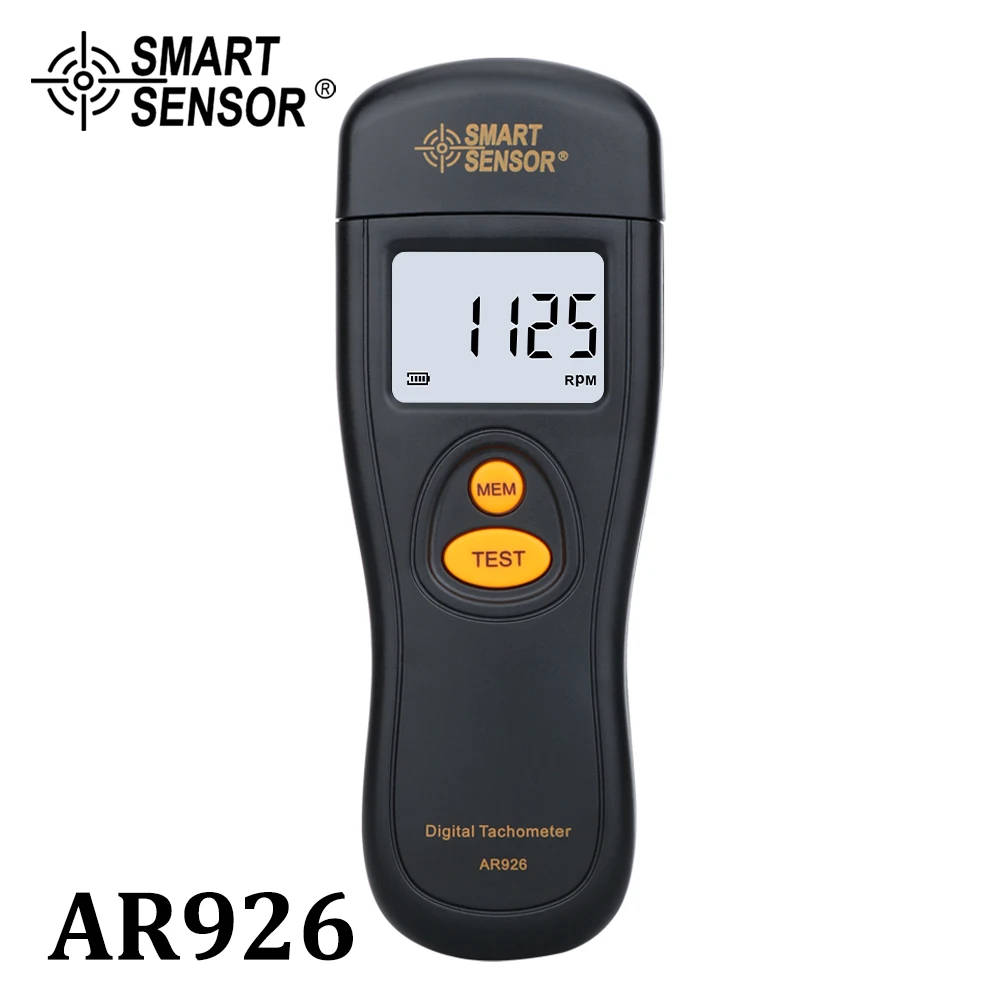 

Digital Tachometer Rotational Speed Meter Tach RPM Tester Motor LCD Non-Contact photoelectric Speedometer Measuring 2.5~99999RPM