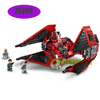 

New Brick lepining 75240 Star Wars The The Rise of Skywalker Tie Fighter AT-TE Building Blocks Christmas Toys for Children