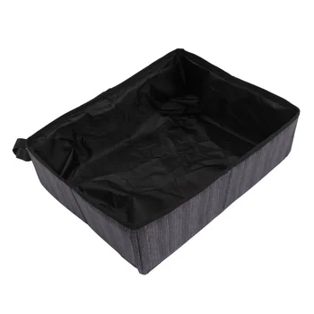 

1 Pc Litter Box Waterproof Portable Practical Durable Litter Container Toilet Box Pee Case for Indoor Cat Outdoor