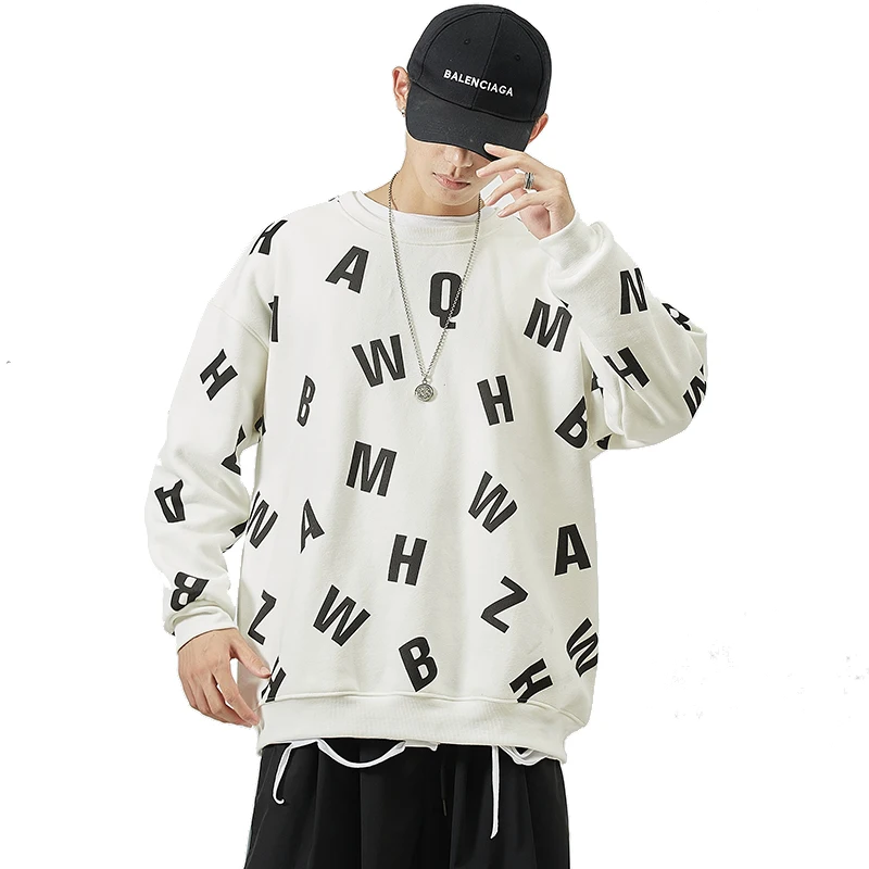 

Autumn Spring Striped Blue Black White Tshirt Top Tees Brand Fashion Clothes Plus Size M-5XL O NECK Long Sleeve T Shirt Men'S