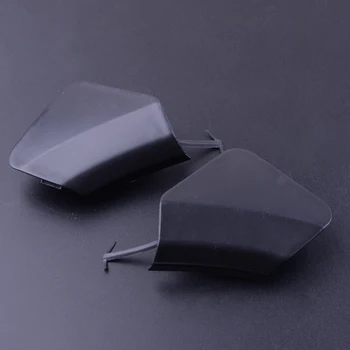 

beler 1 Pair Left & Right Front Bumper Tow Hook Eye Cover Cap Fit For Toyota Highlander 2011 2012 2013