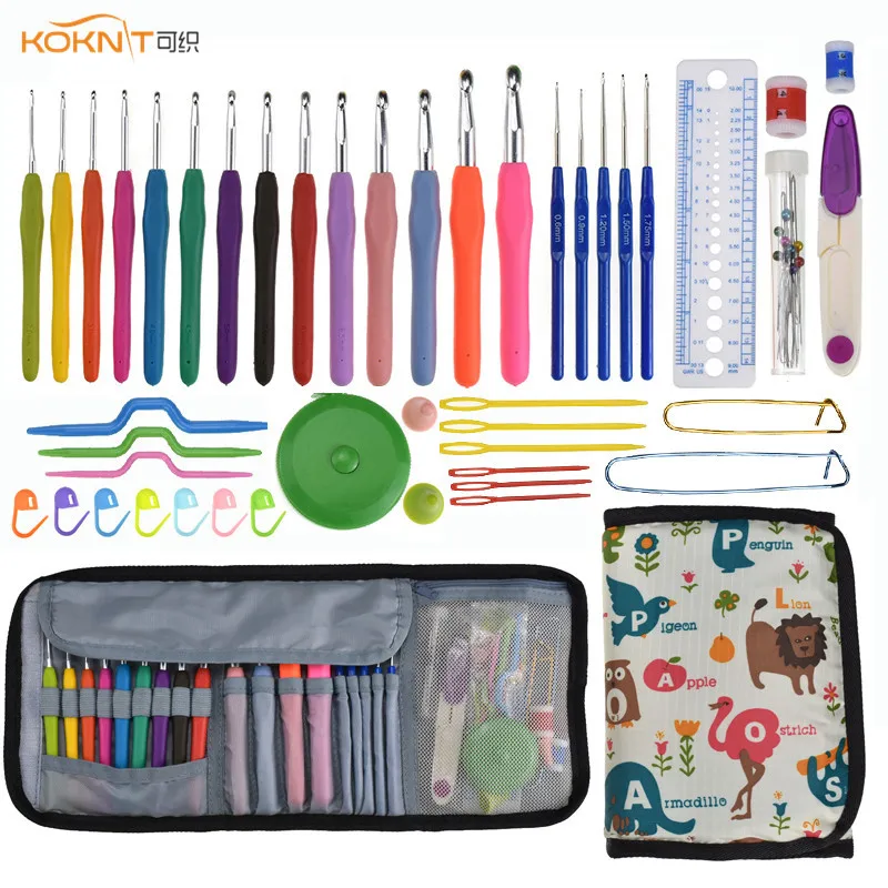 

4 Style Weave Sewing Needle Crochet Needle Set Crochet Hook Set DIY Needle Arts Craft Sewing Tools Needle Crochet