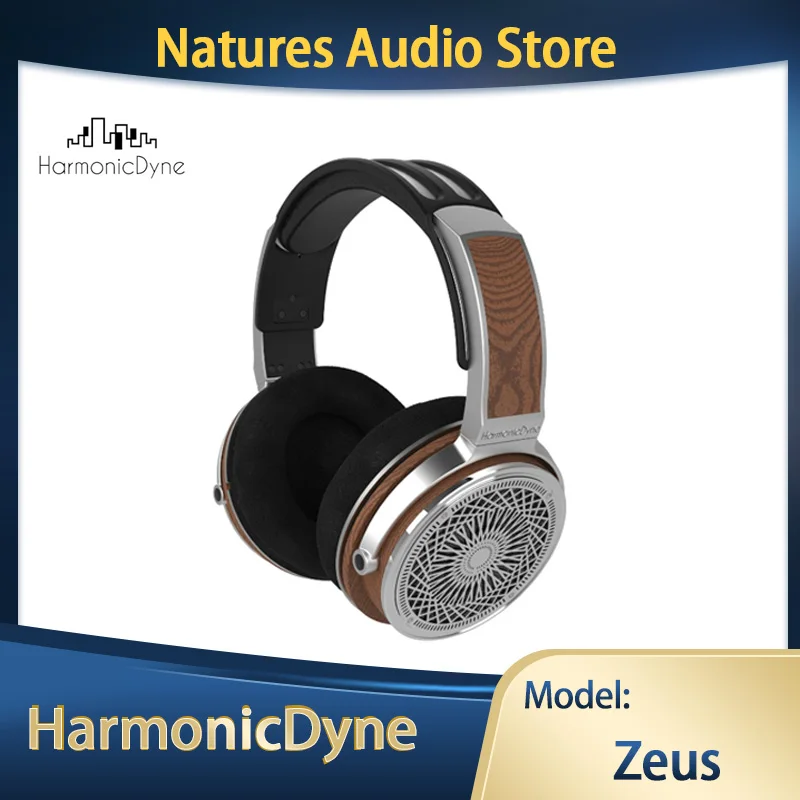 HarmonicDyne Zeus 有線ヘッドフォン-