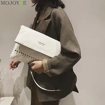 

Hot Sale Handbags Wear-resistant Casual Messenger Bag Women Leather Rivet Large Capacity Crossbody Chain Handbag