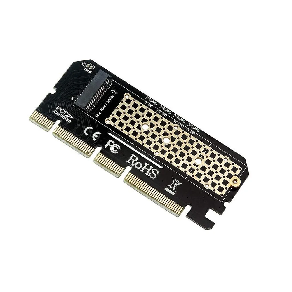M.2 Накопитель SSD с протоколом NVME NGFF к PCI Express 3,0X16 адаптер с светодиодный M ключ интерфейс карты Suppor PCI Express 3,0x4 2230-2280 Размер