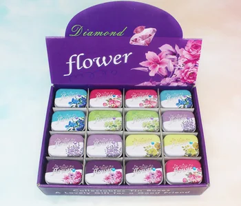 

32pcs/lot girl birthday gift/Gift Boxes Small Collectable Tin Box Metal Case Candy Box Tin souvenir