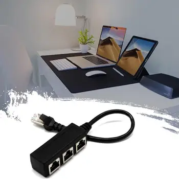 

Rj45 Extension Cord Male Network Adapter Ethernet Network Male Cable 3 1 Port Female Cable To Splitter Connector Ethernet X2Y5