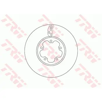 

Disc brake front FORD TRANSIT 06-14 doubled tire TRW DF6781S