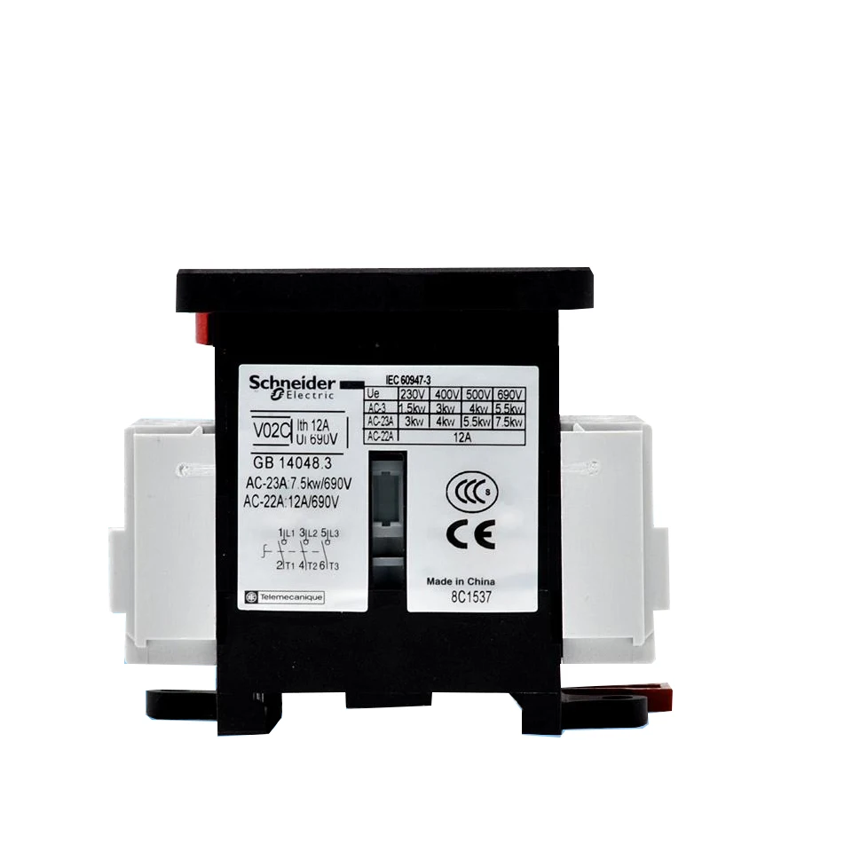 

Load switch isolating switch 3P V02C 12A 690VAC cabinet operating handle bottom plate installation operation