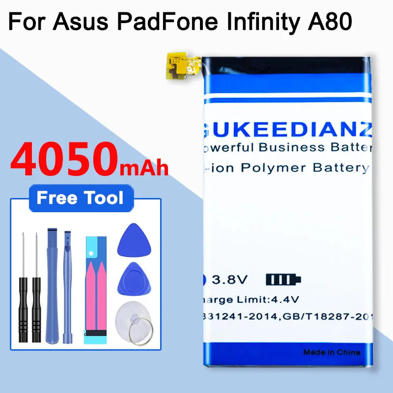 GUKEEDIANZI C11-A80 батарея телефона для Asus PadFone Infinity A80 мобильный Замена перезаряжаемые батареи 4050 мАч