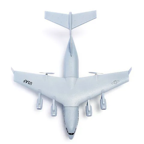 Best Deal C17 C 17 Transport 373mm Wingspan EPP DIY RC Airplane RTF Fixing Wing RC Toys for Kids Boys Gifts title=