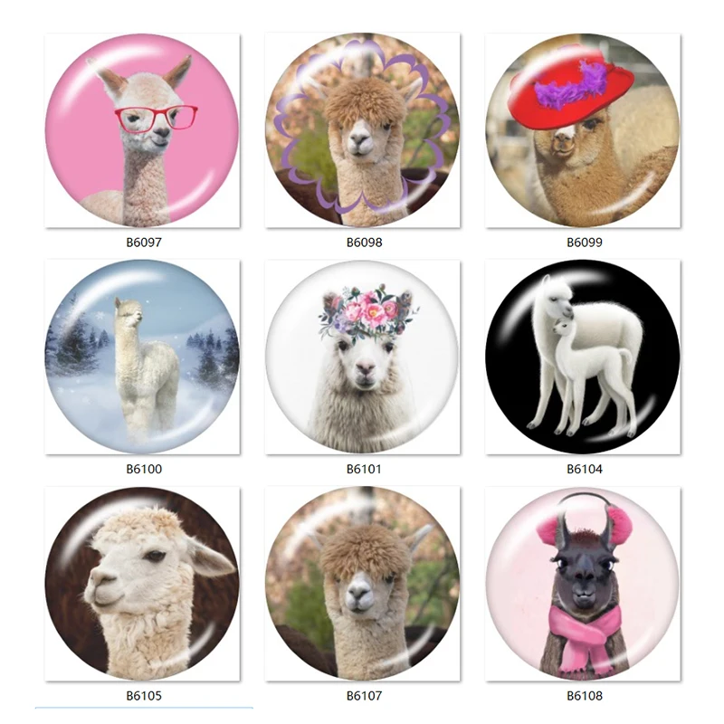 LLAMA Рождественский круглый стеклянный кабошон демонстрационная плоская задняя часть делая Результаты 12 мм/18 мм/20 мм/25 мм/40 мм TL6006
