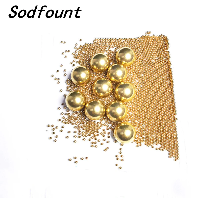 10pcs /100pcs Brass precision ball pure copper small ball electrical instrument accessories 1 1.5 2 2.5 3 4 5 6 7 8 10 12 15mm stainless steel balls,steel balls