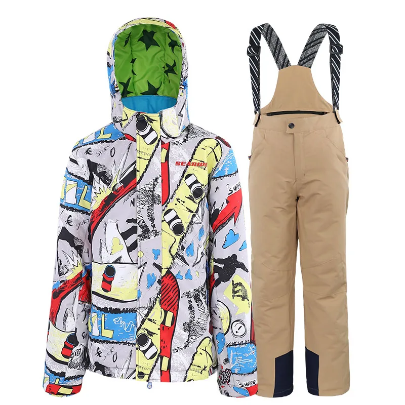 Лыжный костюм для детей - Color: color 2 set