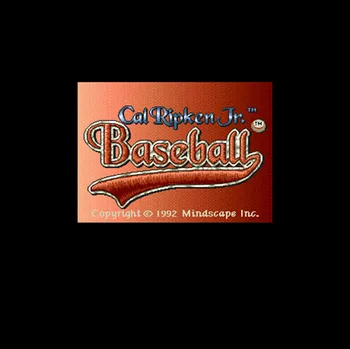 

Cal Ripken Jr. Basebal NTSC Version 16 Bit 46 Pin Big Gray Game Card For USA Game Players