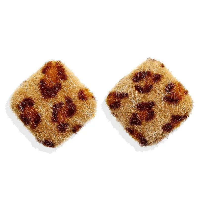 style1-stud STRATHSPEY, леопардовые серьги для женщин, животная серьга со змеями, искусственный мех, корейские серьги, богемное ювелирное изделие - Окраска металла: style1-stud