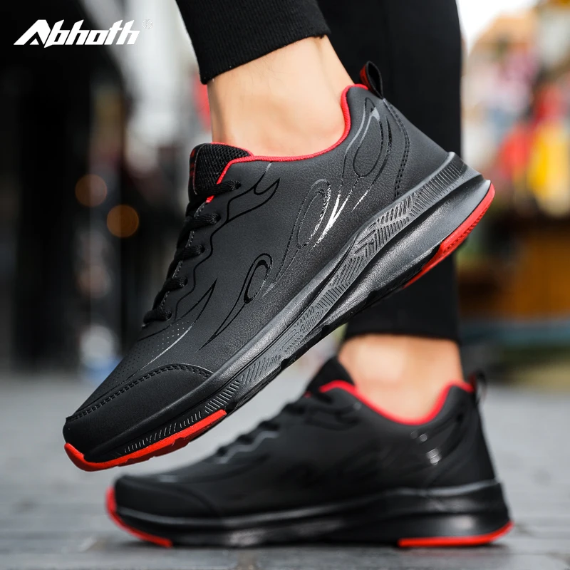 Кроссовки Abhoth мужские на шнуровке дышащие легкие повседневные сникерсы