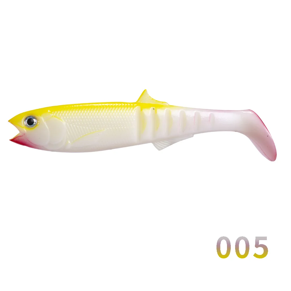 Hunthouse Мягкая приманка shad 100 мм 13,3 г воблеры силиконовые искусственные черви bass leurre pescar savage gear Cannibal приманки для рыбалки - Цвет: 005
