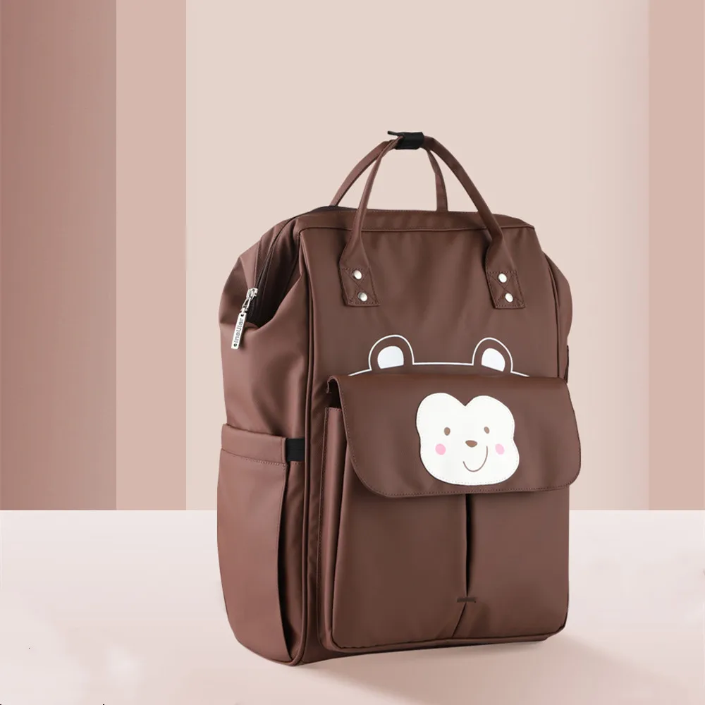 Новый рюкзак Mommy bag большой Многофункциональный Детский для подгузников детские