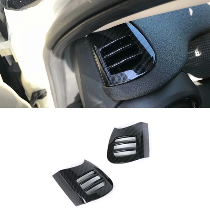 

Car Dashboard Upper Air Vent Cover Frame Car Trim Styling ABS Accessories for Mini Cooper F55 F56 F57 2015-2018