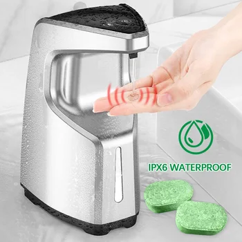 

450ml/15.2 oz Touchless Soap Dispenser Automatic Hand Sanitizer Soap Dispenser Countertop Wall Mounted Soap Dispenser Level HOT