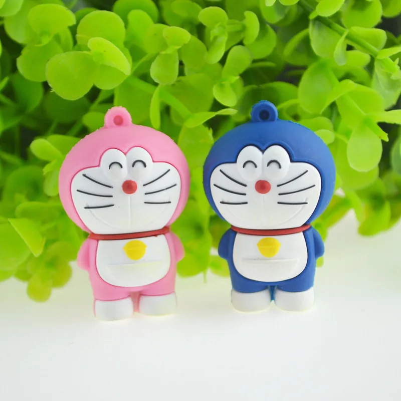 Anime Doraemon cartoon cool gift USB flash drive fashion custom personality creative memory stick 8g32g cute Japan roles smiley |