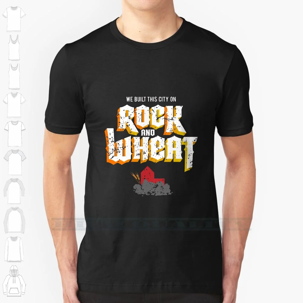City Built On Rock And Wheat Setters Of Catan Custom Design Print For Men Women Cotton New Cool Tee T Shirt Big