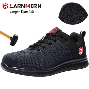 

Mens running shoes Steel Toe Work Shoes Comfortable Lightweight Anti-Smashing Anti-puncture sports shoes Construction Sneakers