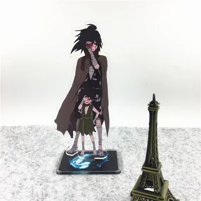 Зеленый Аниме Dororo акриловые подставки ahoumaru Hyakkimaru милый мультфильм акриловые брелок модная новинка персонализированные ювелирные изделия подарок - Цвет: Зеленый