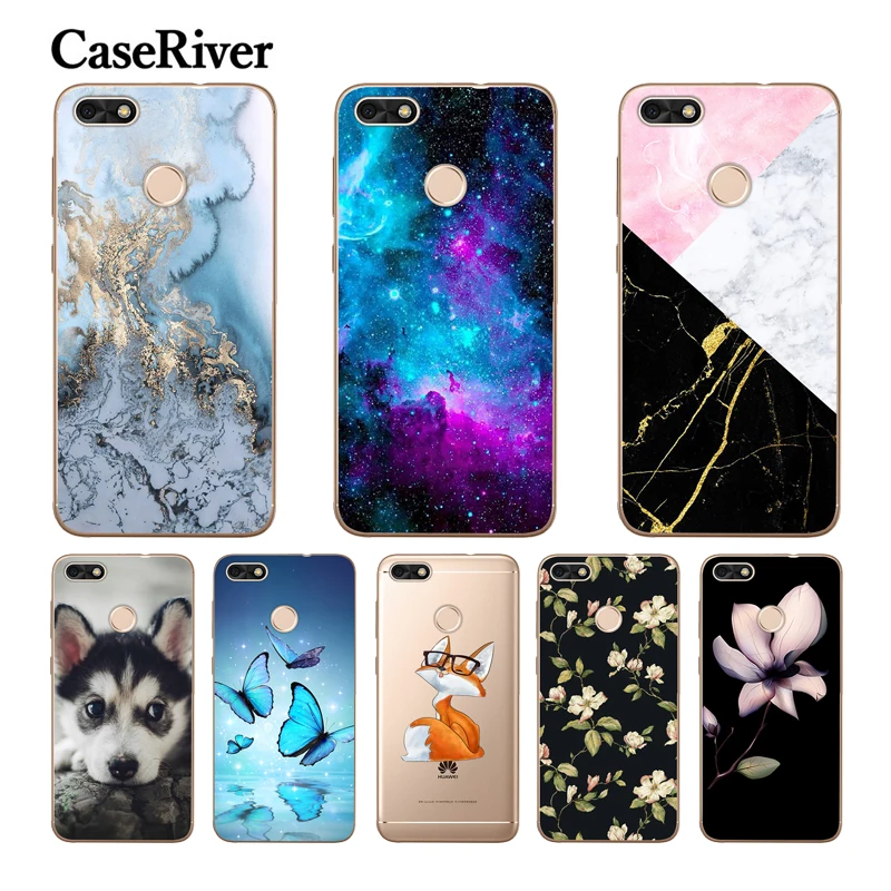 Funda trasera de silicona para Huawei P9 Lite Mini, cubierta trasera de TPU suave pintada, bonita para teléfono Huawei P9 lite - AliExpress Teléfonos y telecomunicaciones