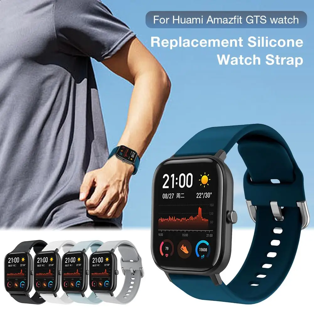 Sport Watch Bands For Huami Amazfit GTS/Amazfit Bip Replacement Wristbands Straps Bracelet Accessory | Электроника