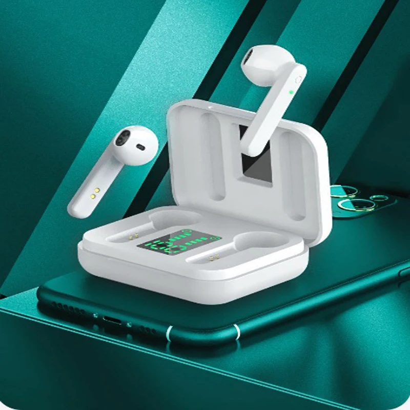 Air 2s Наушники вкладыши TWS Беспроводная гарнитура bluetooth с светодиодный дисплей и