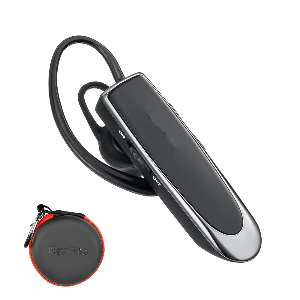 

Hands-free Wireless Bluetooth Earphone Bluetooth Headset Headphones Earbud with Microphone Earphone Case for Phone PC