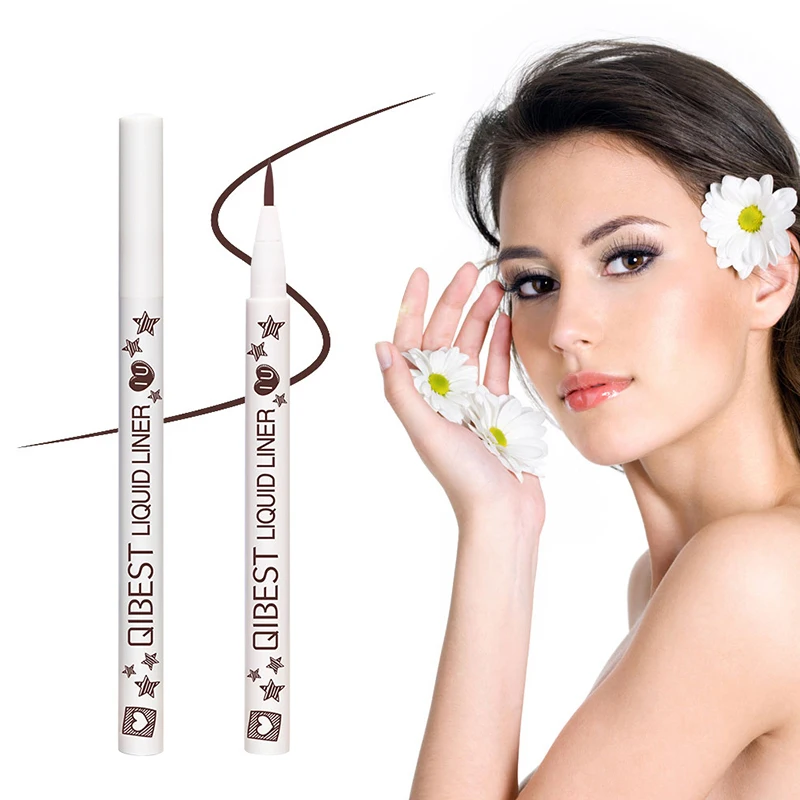 Black Eyeliner Pencil Waterproof Lasting Cat Eyes 12 Colors Eyeliner Eyeshadow Pen Cosmetic Makeup Tools Wholesale TSLM1