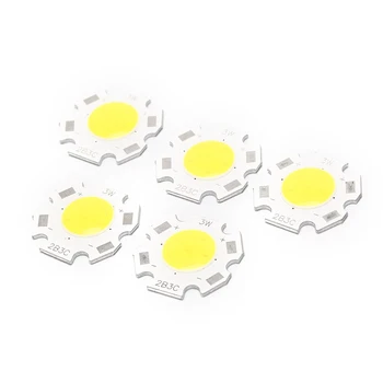 

5PCS COB 3W LED Cob Light Source Chip 300m Spot Lights Chip On Board Bulb Ceiling Spotlight Lamp Lighting