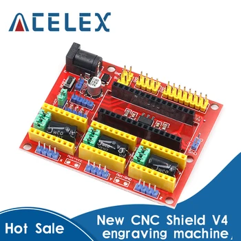 

New CNC Shield V4 Engraving Machine / 3D Printer / A4988 Driver Expansion Board for arduino Diy Kit
