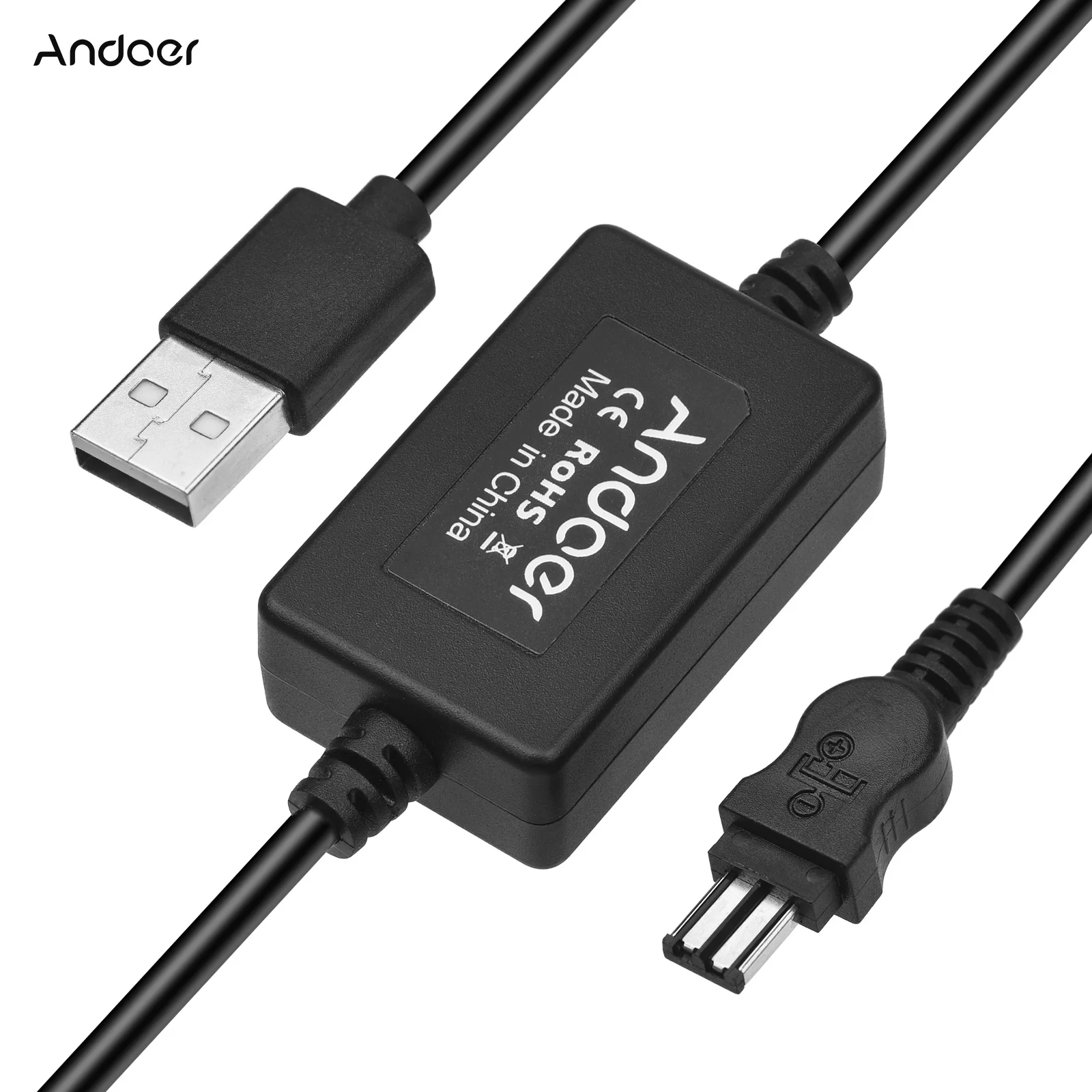 Andoer 5V USB AC-L15 Power Supply Adapter Cable Camcorder Charge for Sony AC-L10/ AC-L10A/ AC-L10B/ AC-L10C/L15/L15A/L15B | Электроника