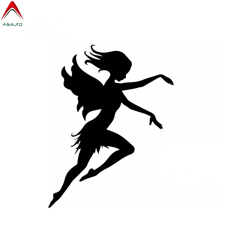 Aliauto Cartoon Car Sticker Lovely Flying Fairy Auto Motorcycles Laptop Decorative Waterproof PVC Decal for Opel Lada 16cm*8cm | Автомобили