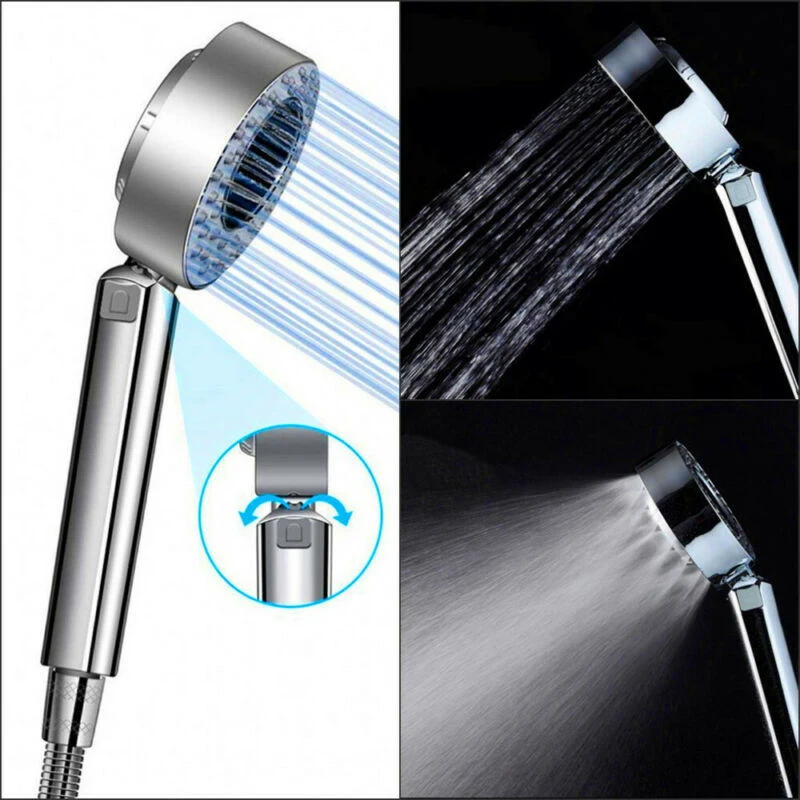 1 шт. Двусторонняя насадка для душа энергосберегающая Распылительная с функцией